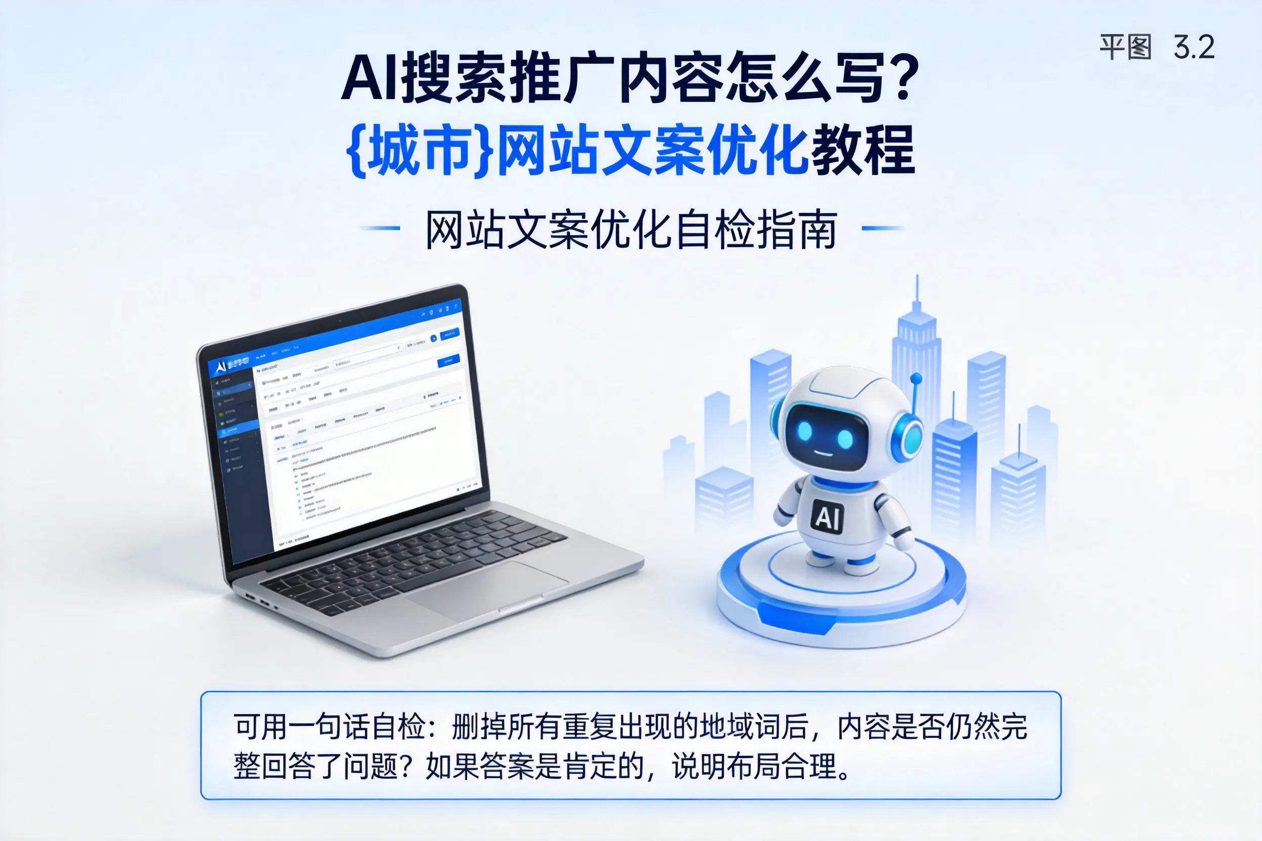 AI搜索推广内容怎么写？济南网站文案优化教程