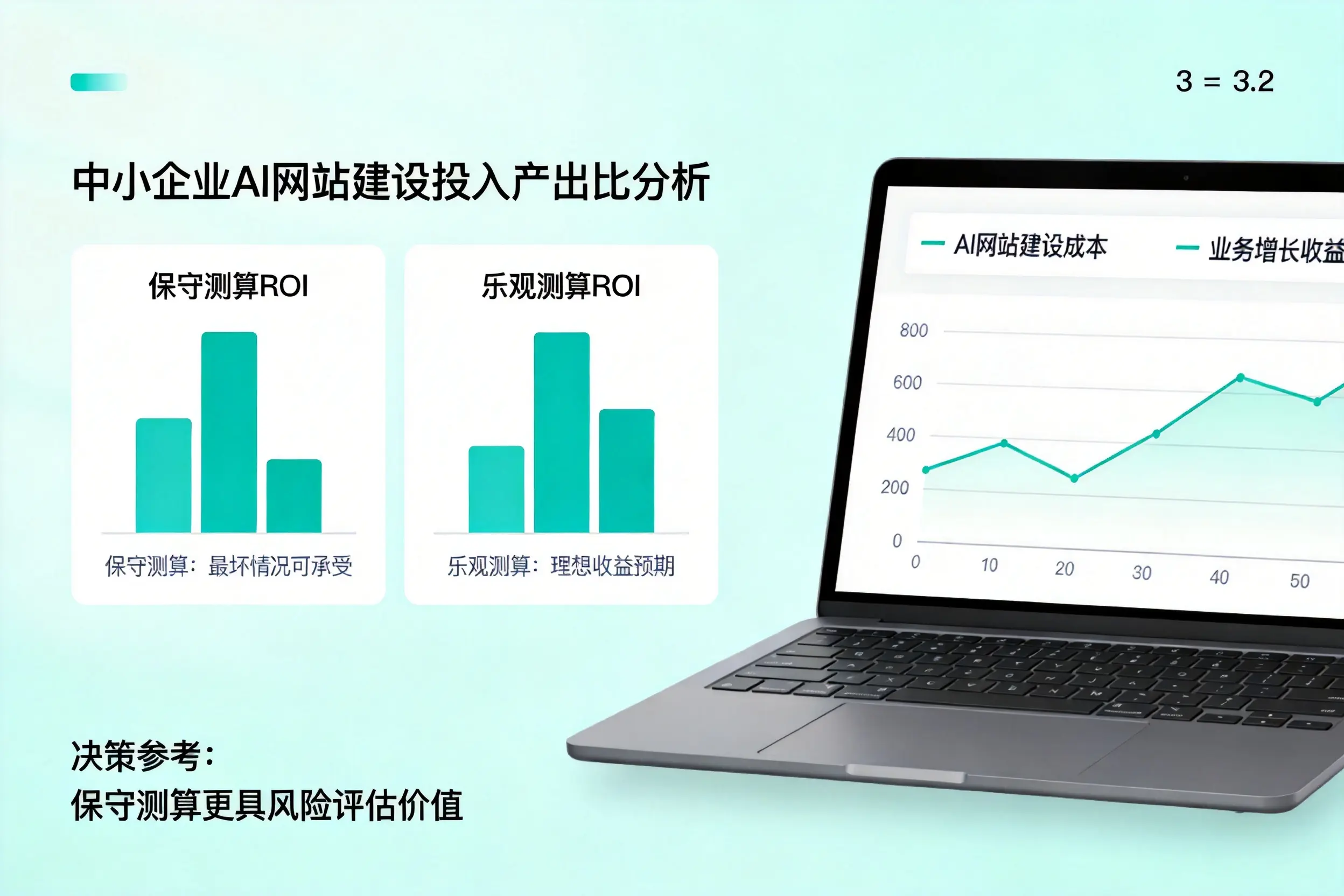 济南中小企业AI网站建设投入产出比怎么算？先看这份分析