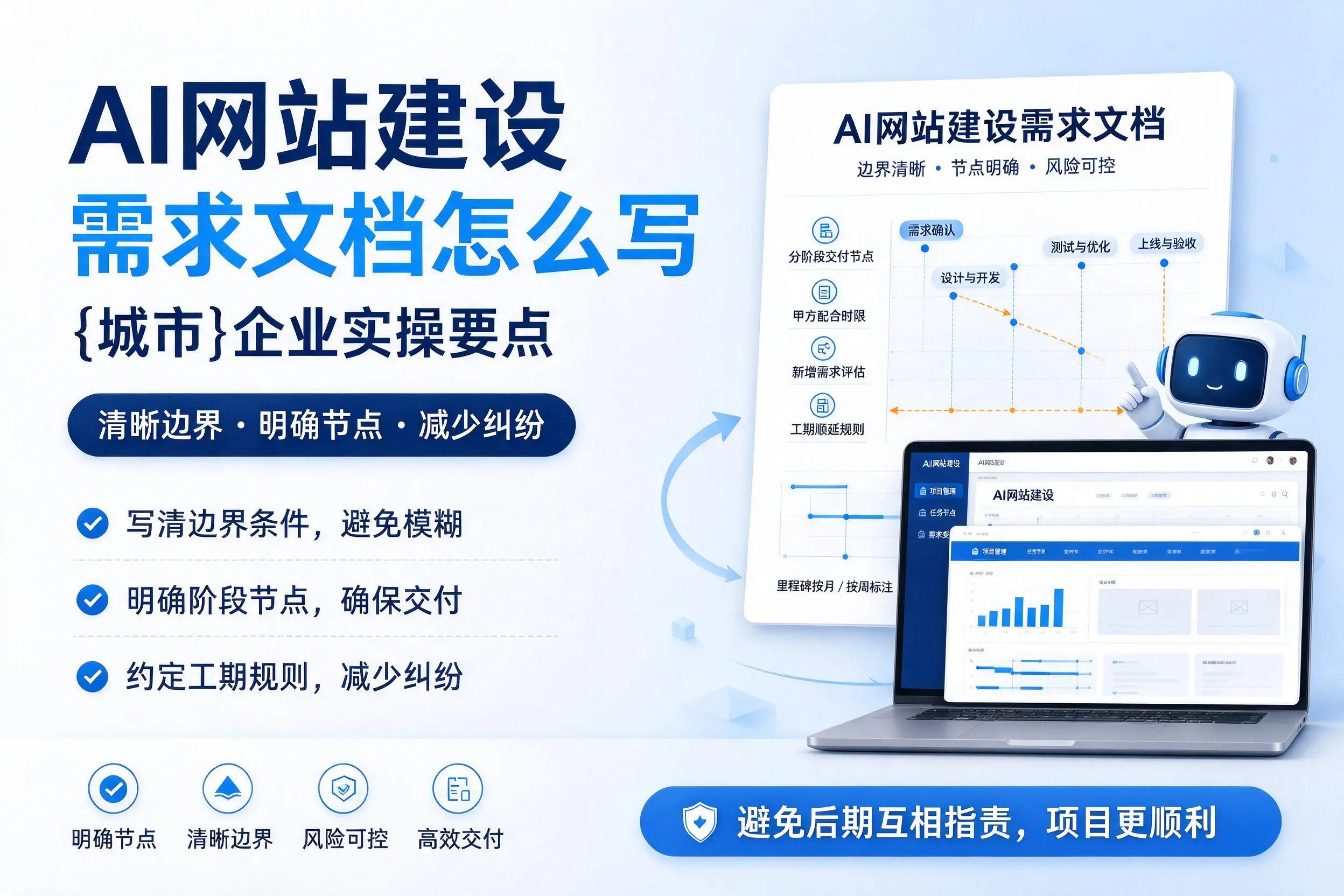 AI网站建设需求文档怎么写，济南企业实操要点